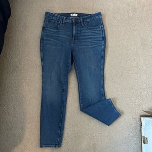 Madewell 10” High-Rise Skinny Jeans size 16
